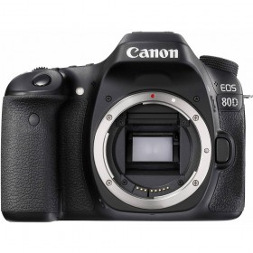 Canon EOS 80D ( Black ) Digital SLR Camera + KIT EF-M18-55mm f/3.5-5.6 IS STM